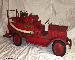 1920's Sturditoy Pumper Chemical Fire Truck with Original Hoses Excellent Decals, prices, identification, information